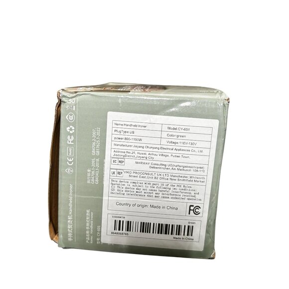 Handheld Ironing Machine CY-601 Portable 800-1150W Compact For Travel & Home - Picture 8 of 9